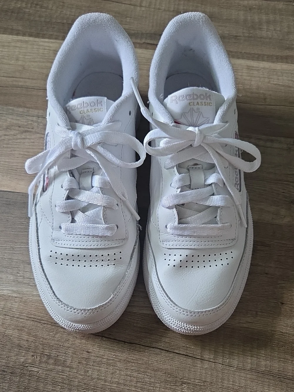 Reebok Club C 85 White Classic Low Leather Trainers